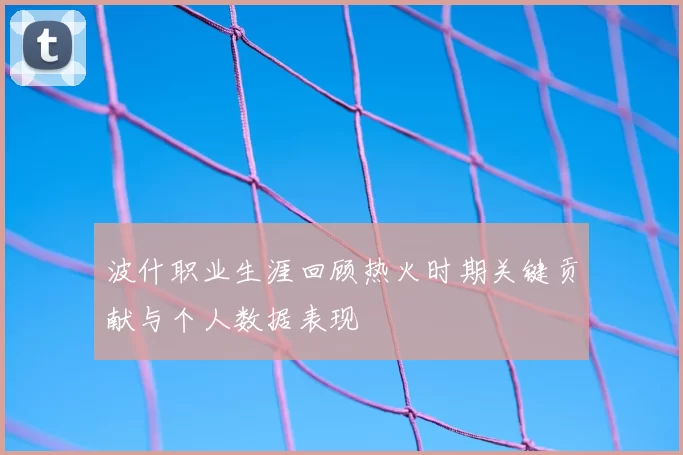 波什职业生涯回顾热火时期关键贡献与个人数据表现